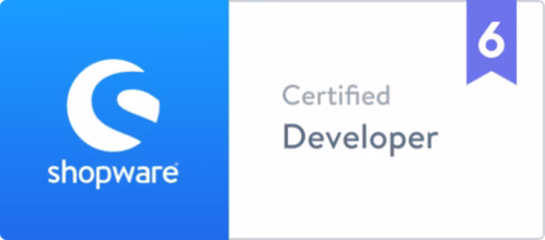 Shopware 6 certified developer Shopware 6 certified developer