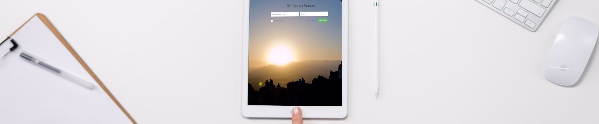 Header St. Benno - Anmeldung