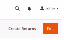 Deutsche Post DHL Shipping create returns button