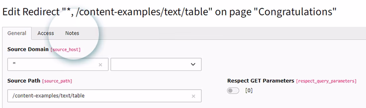 TYPO3 v12 LTS: Redirects Notes