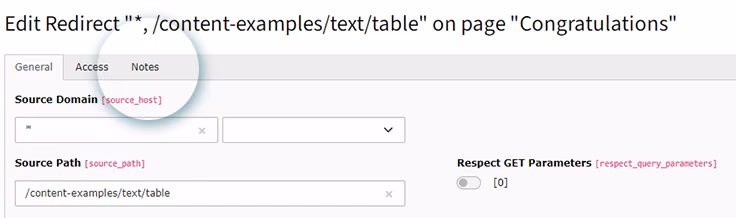 TYPO3 v12 LTS: Redirects Notes