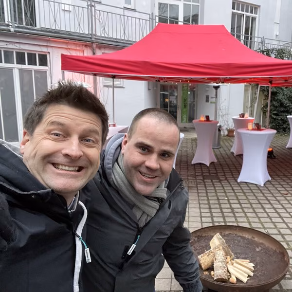 Neujahrs-Glühen 2023: Thomas Wilhelm & Tobias Hein