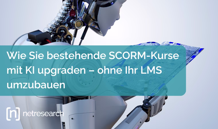 bestehende SCORM-Kurse mit KI upgraden
