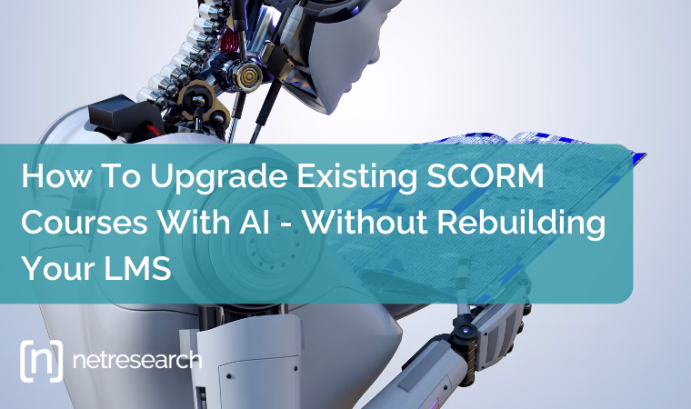 Upgrade Existing SCORM Courses With AI