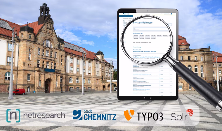 Chemnitz.de: Apache Solr Suche in TYPO3 - Amt24